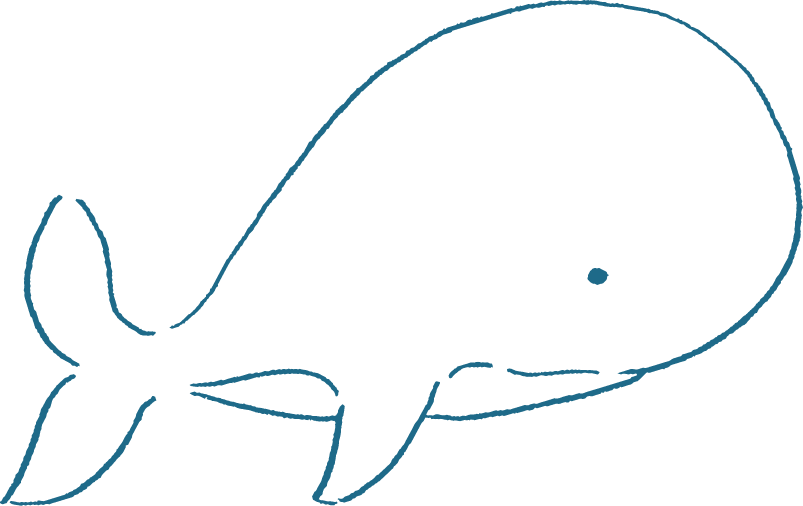 鯨のイラスト